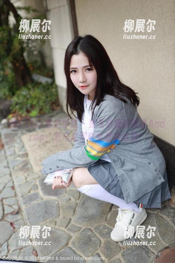 MFStar模范学院 - 放飞自我的露露Andrea：双马尾写真全都在这里！