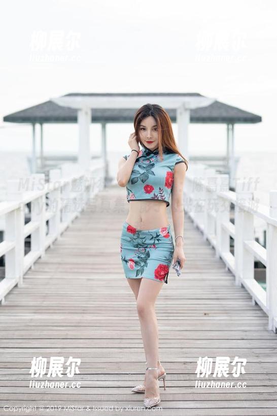 MiStar魅妍社-陈嘉嘉Tiffany MiStar魅妍社 - 一直到黑:陈嘉嘉Tiffany的精选写真集,影子和光在玩交接游戏
