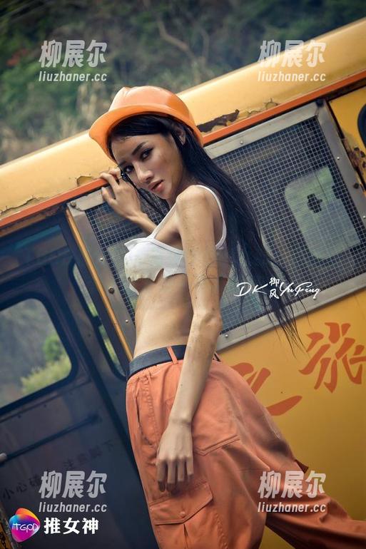 TGOD推女神 - 沫晓伊的兔女郎：定制细节，这才是小清新的气息