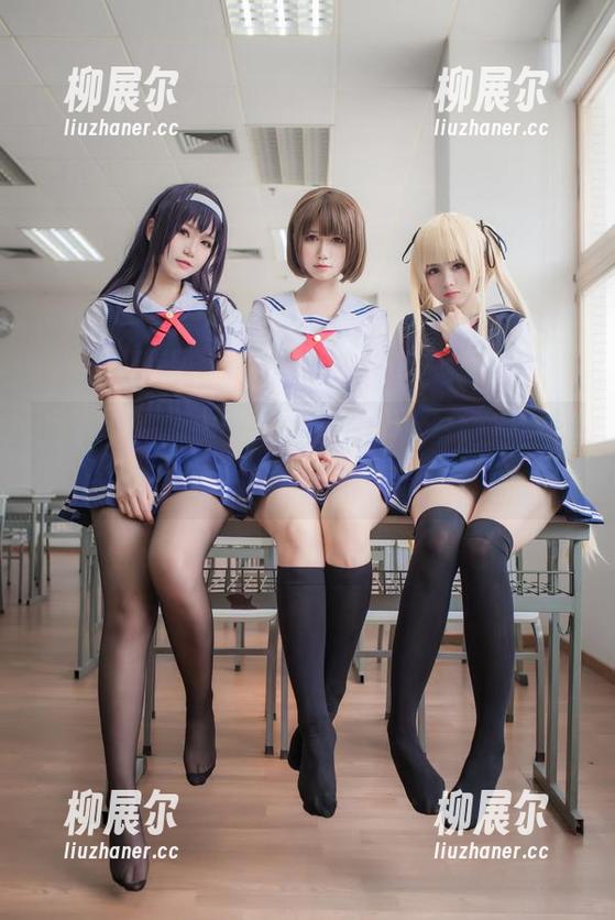 小野妹子w 没有圣光的美图,小野妹子w与她的水手服一同掀起波澜。
